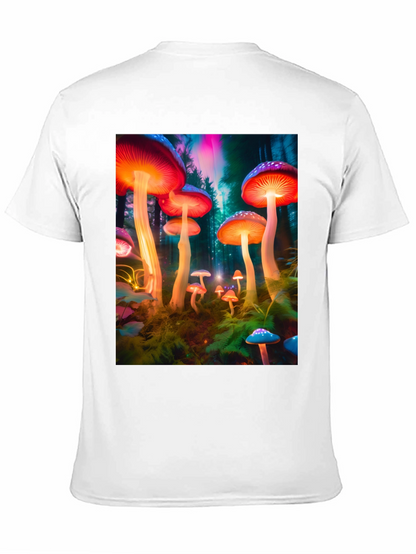 Psychedelic Mushroom Graphic T-Shirt