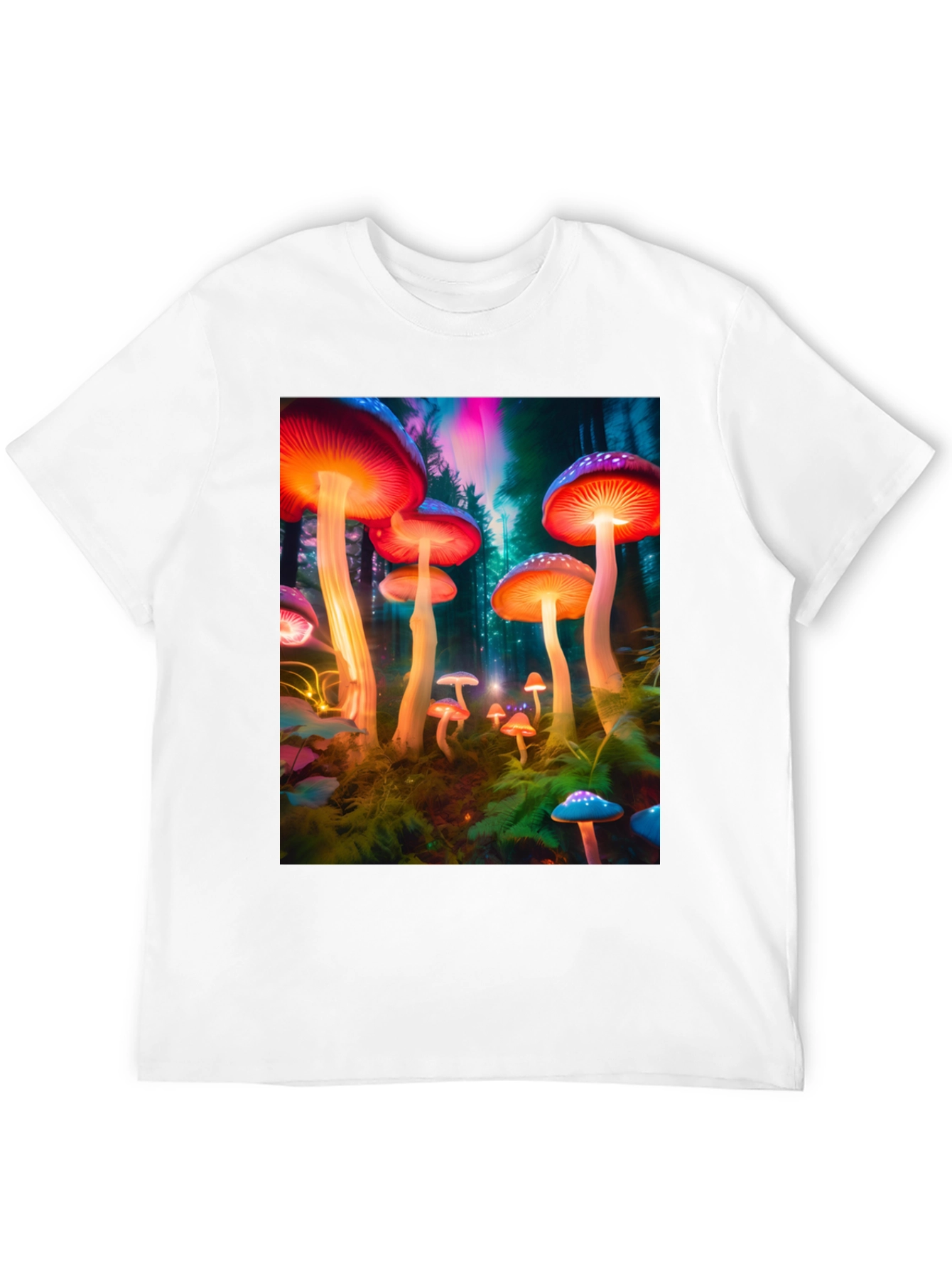 Psychedelic Mushroom Graphic T-Shirt