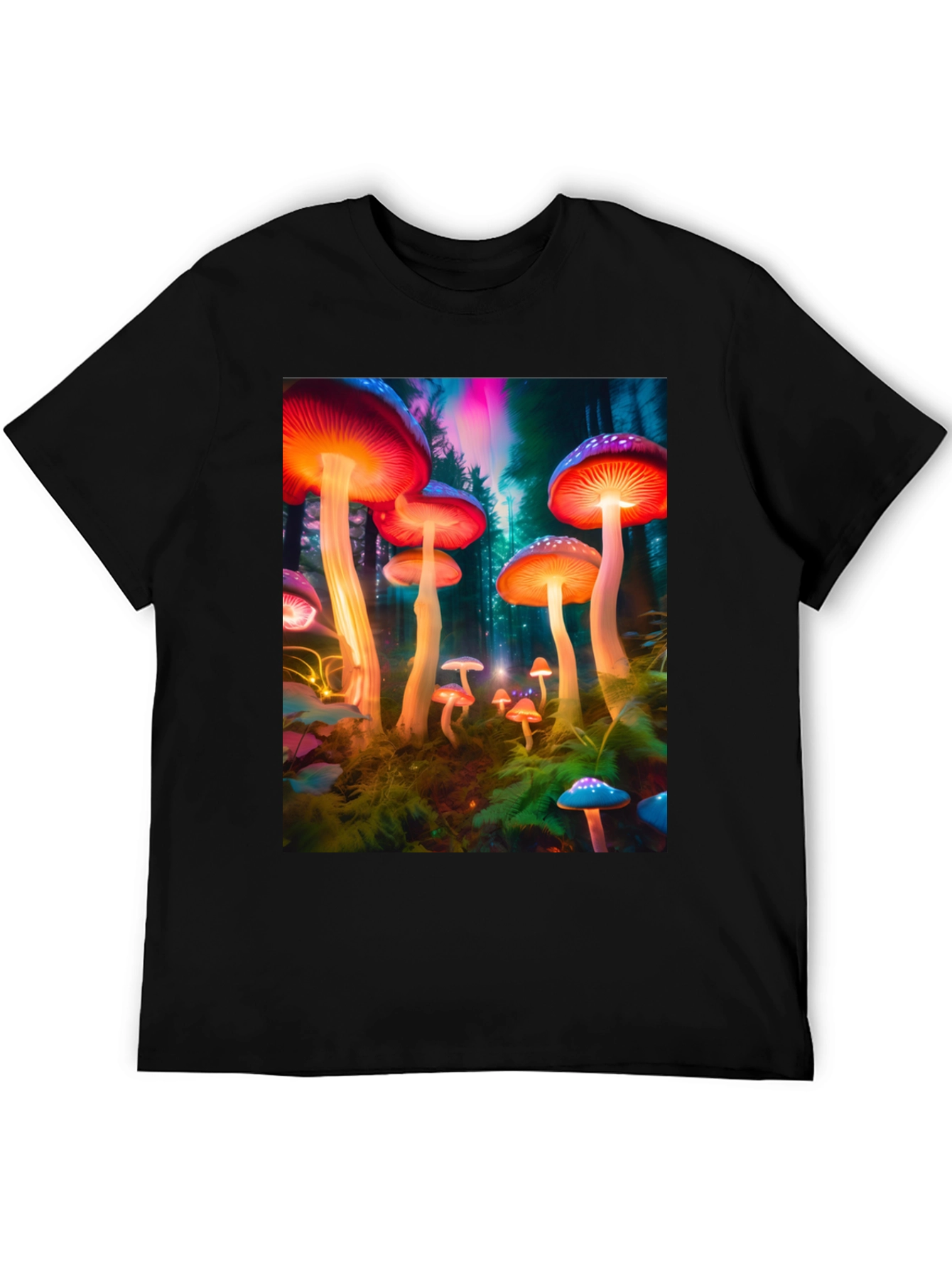 Psychedelic Mushroom Graphic T-Shirt
