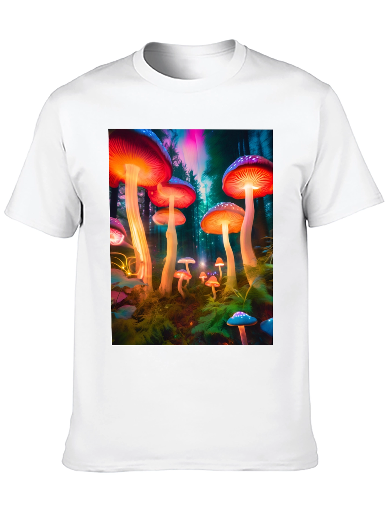 Psychedelic Mushroom Graphic T-Shirt