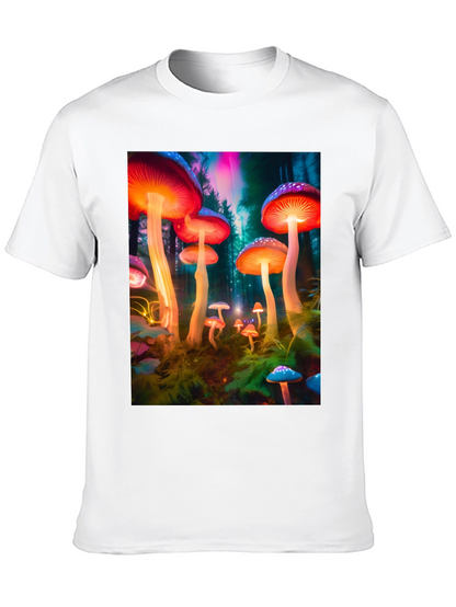 Psychedelic Mushroom Graphic T-Shirt