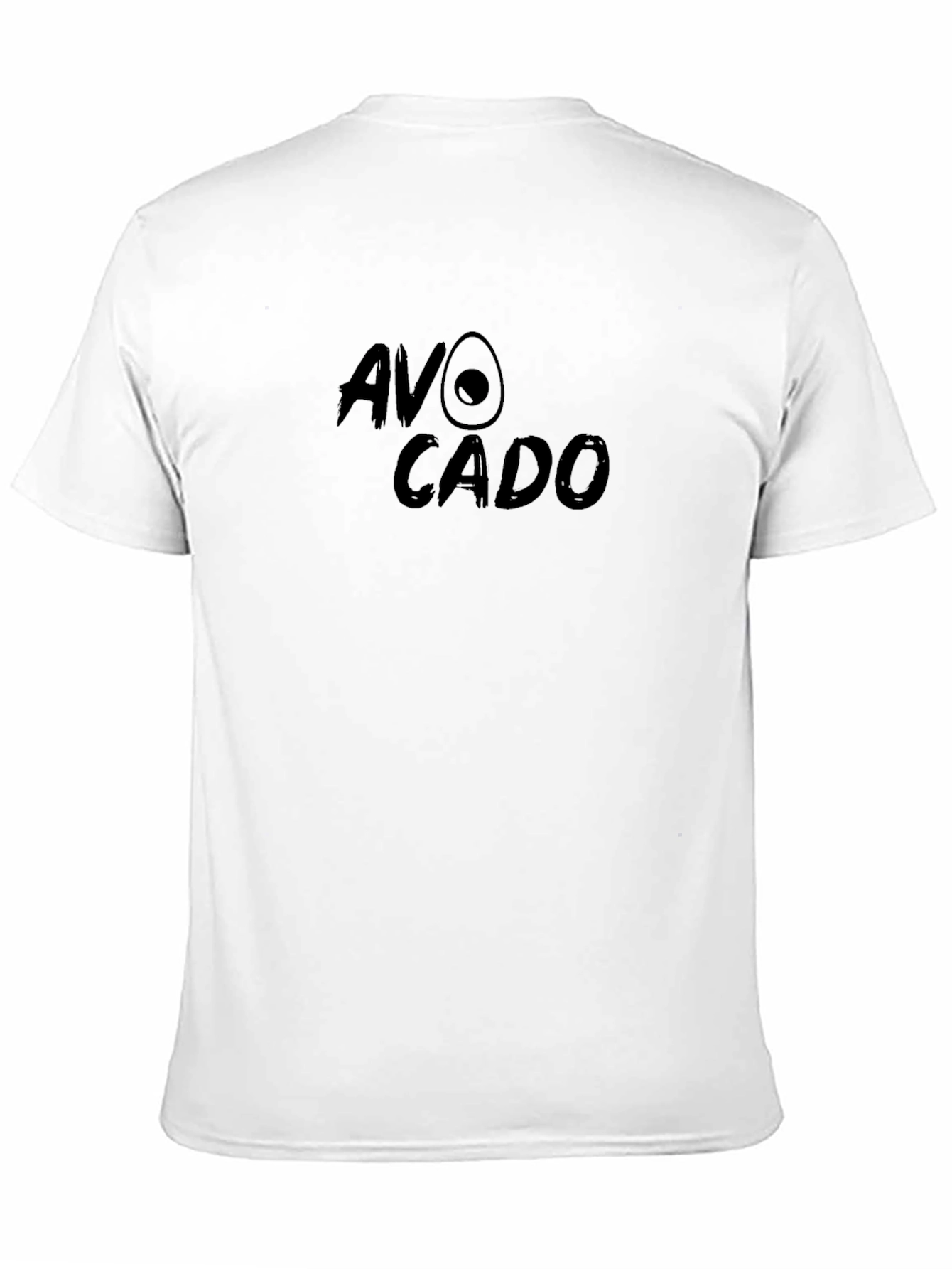 Avocado Graphic Print Black Tee