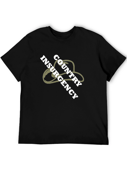 Country Insurgency Graphic Tee - Black
