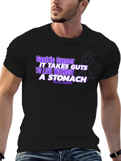 Gastric Cancer Awareness T-Shirt - Team Debbie