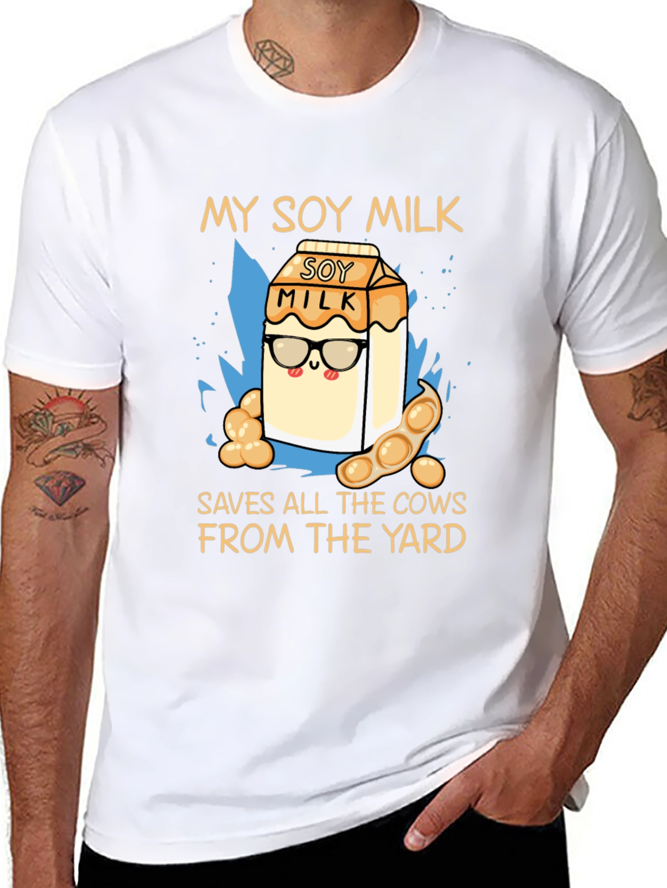 My Soy Milk Saves All the Cows T-Shirt