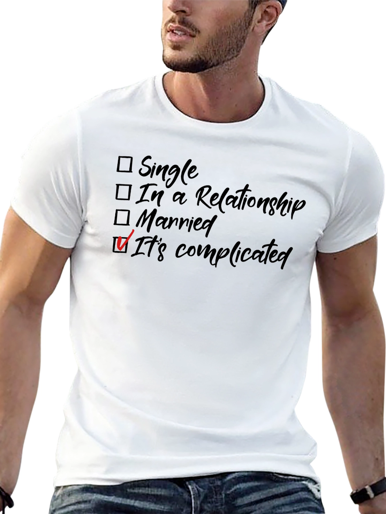 Its Complicated T-Shirt - Funny Relationship Status Tee