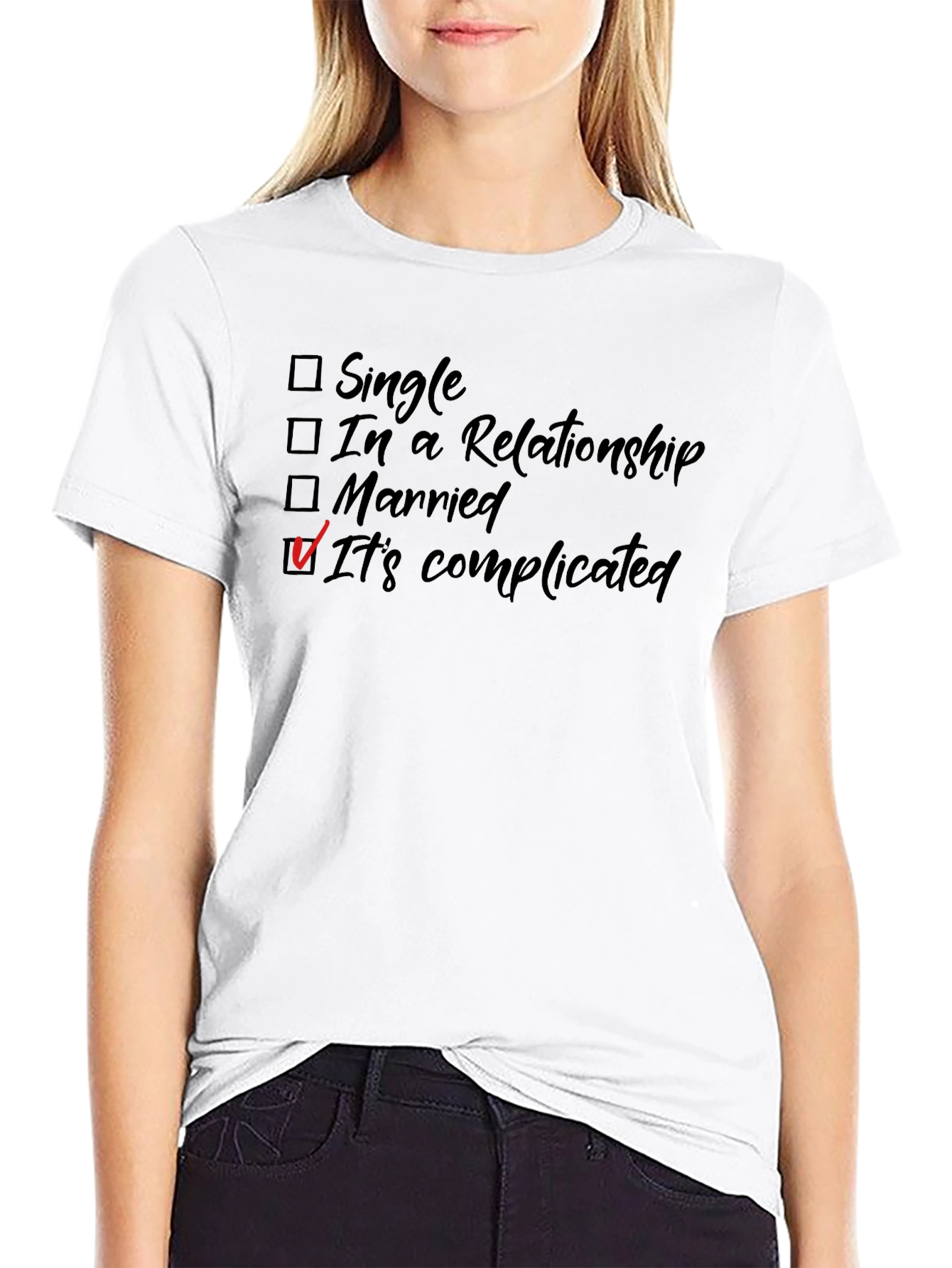 Its Complicated T-Shirt - Funny Relationship Status Tee