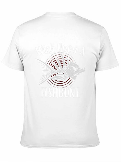 Wish Upon A Fishbone T-Shirt - Black