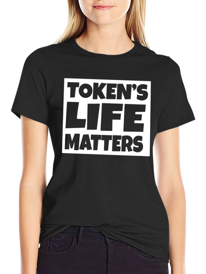 Tokens Life Matters Black T-Shirt