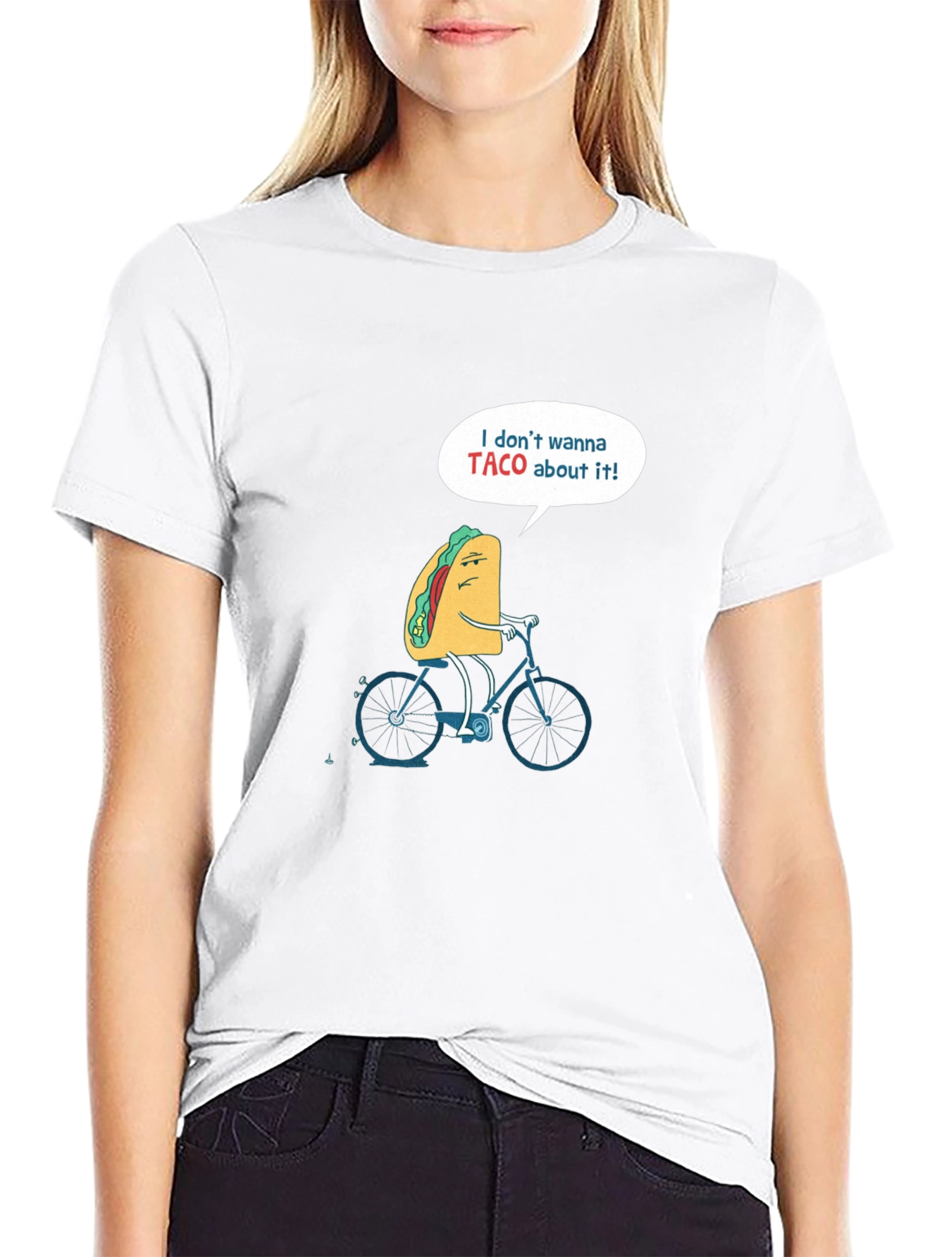 Taco Bike Funny T-Shirt