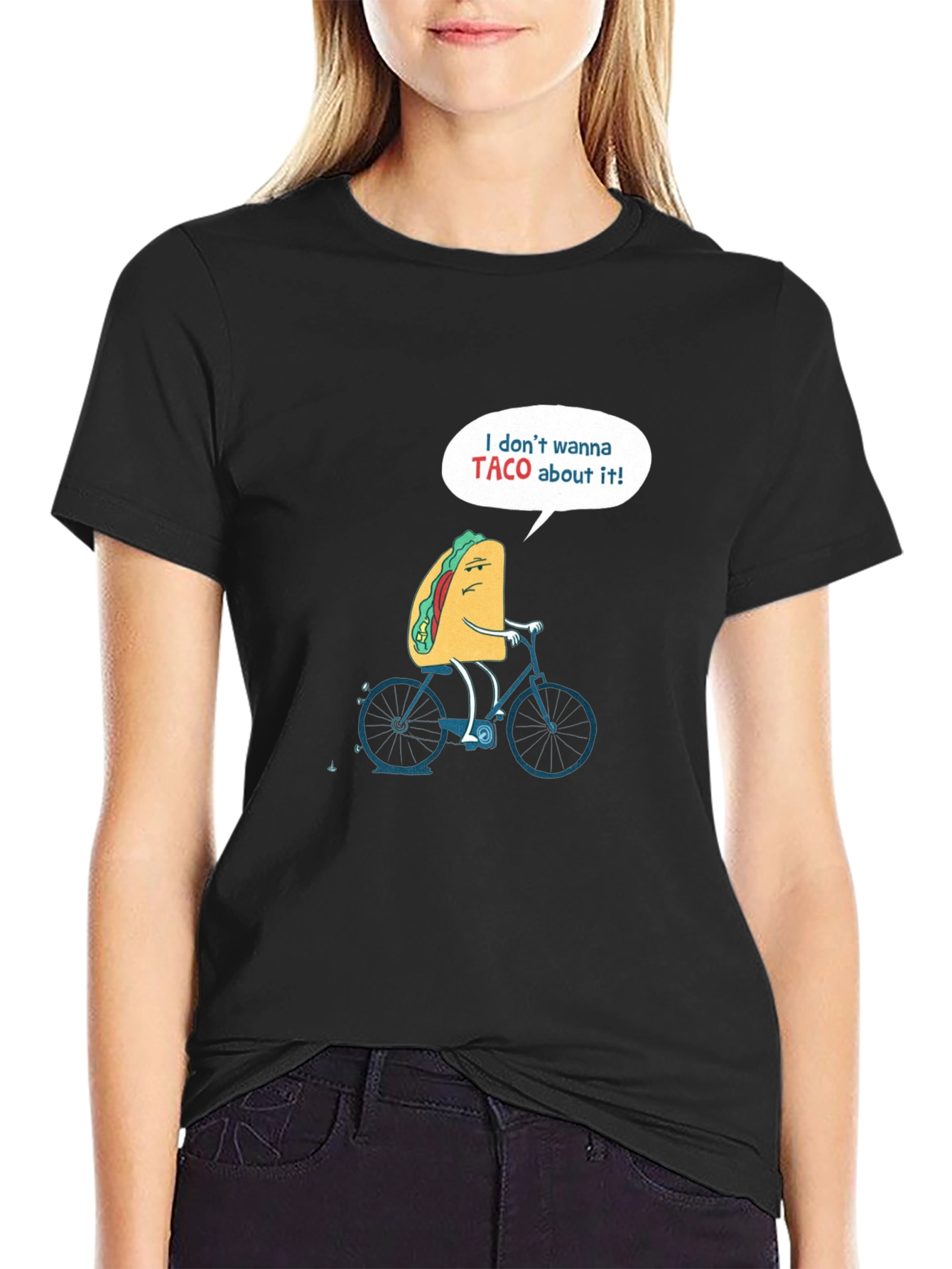Taco Bike Funny T-Shirt