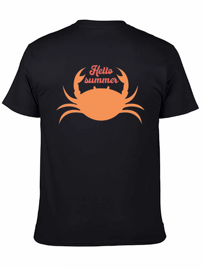 Hello Summer Crab Graphic Tee