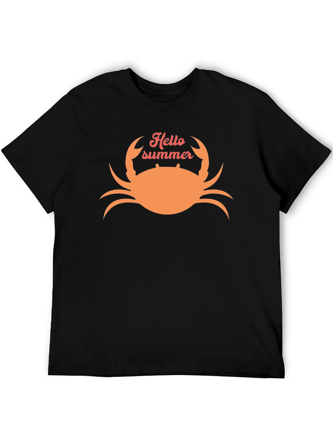 Hello Summer Crab Graphic Tee