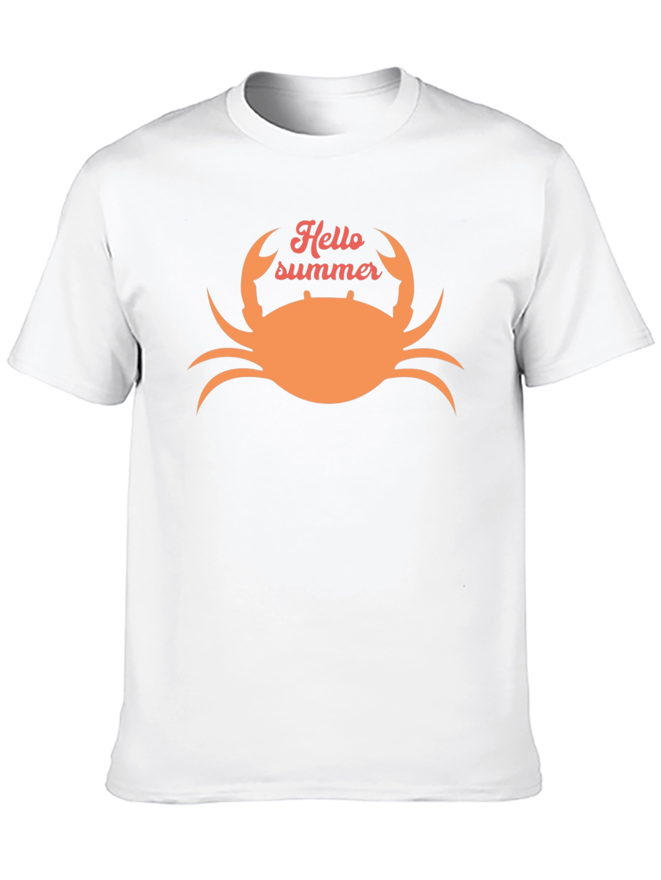 Hello Summer Crab Graphic Tee