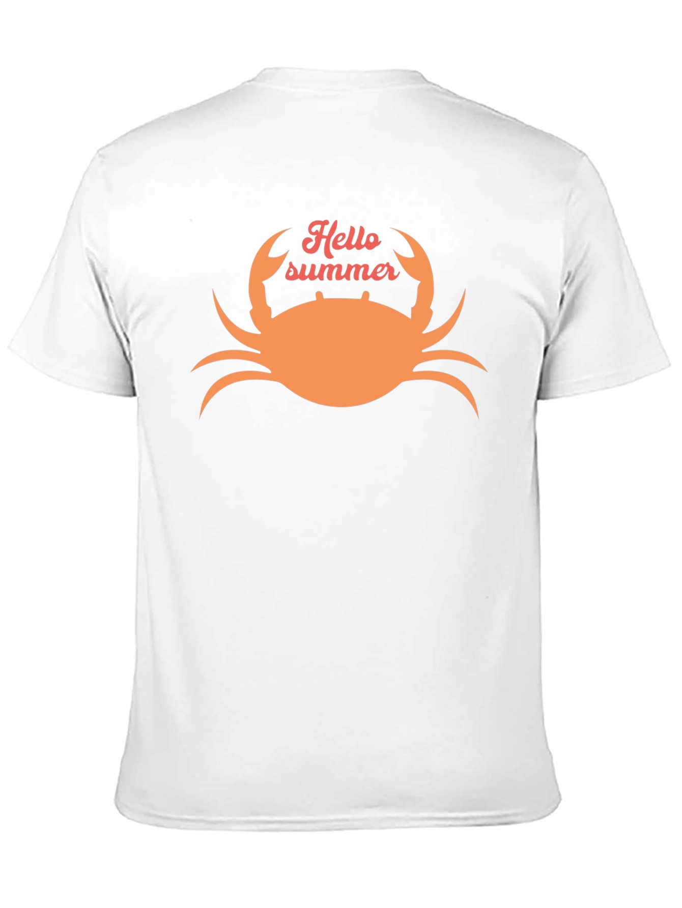 Hello Summer Crab Graphic Tee