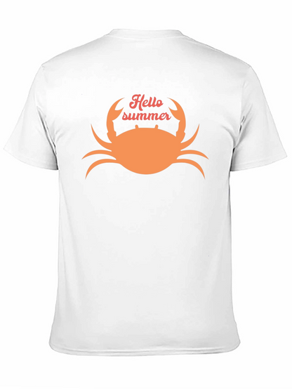 Hello Summer Crab Graphic Tee