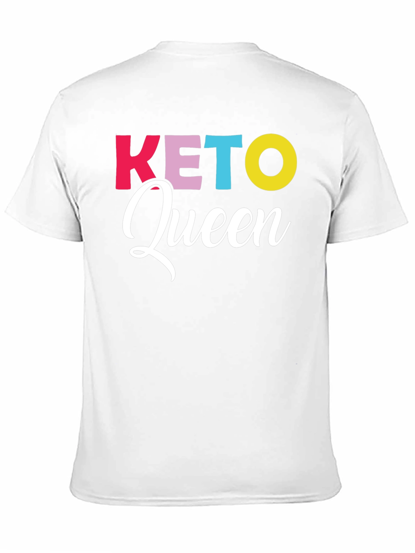 Keto Queen Graphic Tee - Trendy Diet Lifestyle Shirt