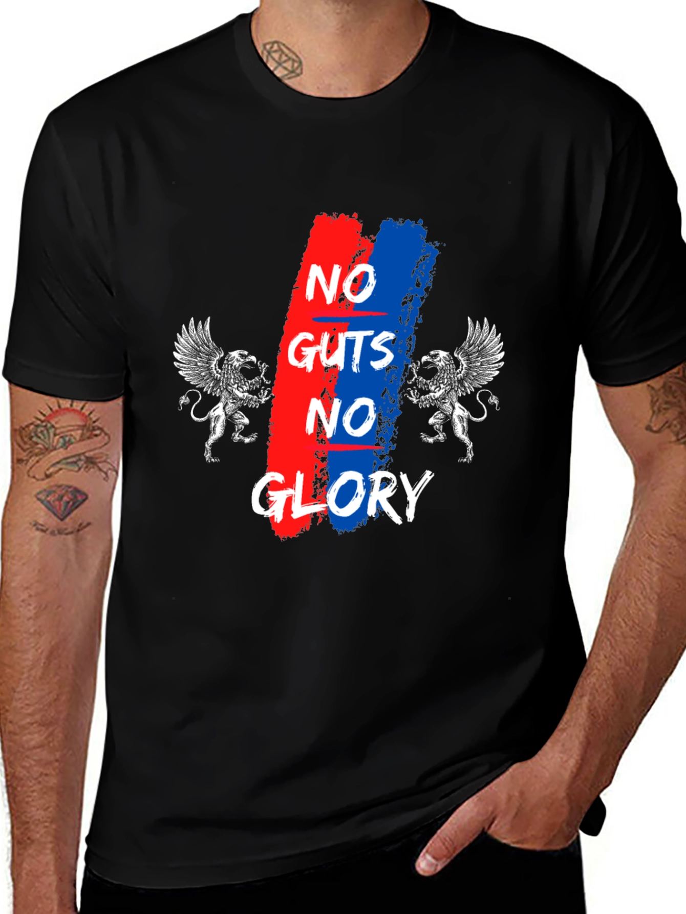 No Guts No Glory Graphic T-Shirt
