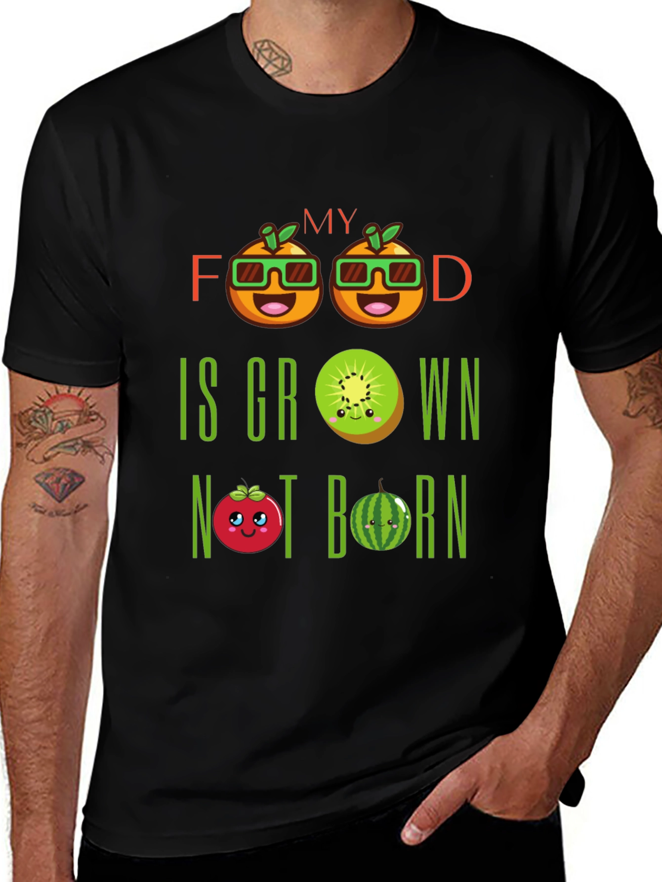 My Food Is Grown Not Born T-Shirt