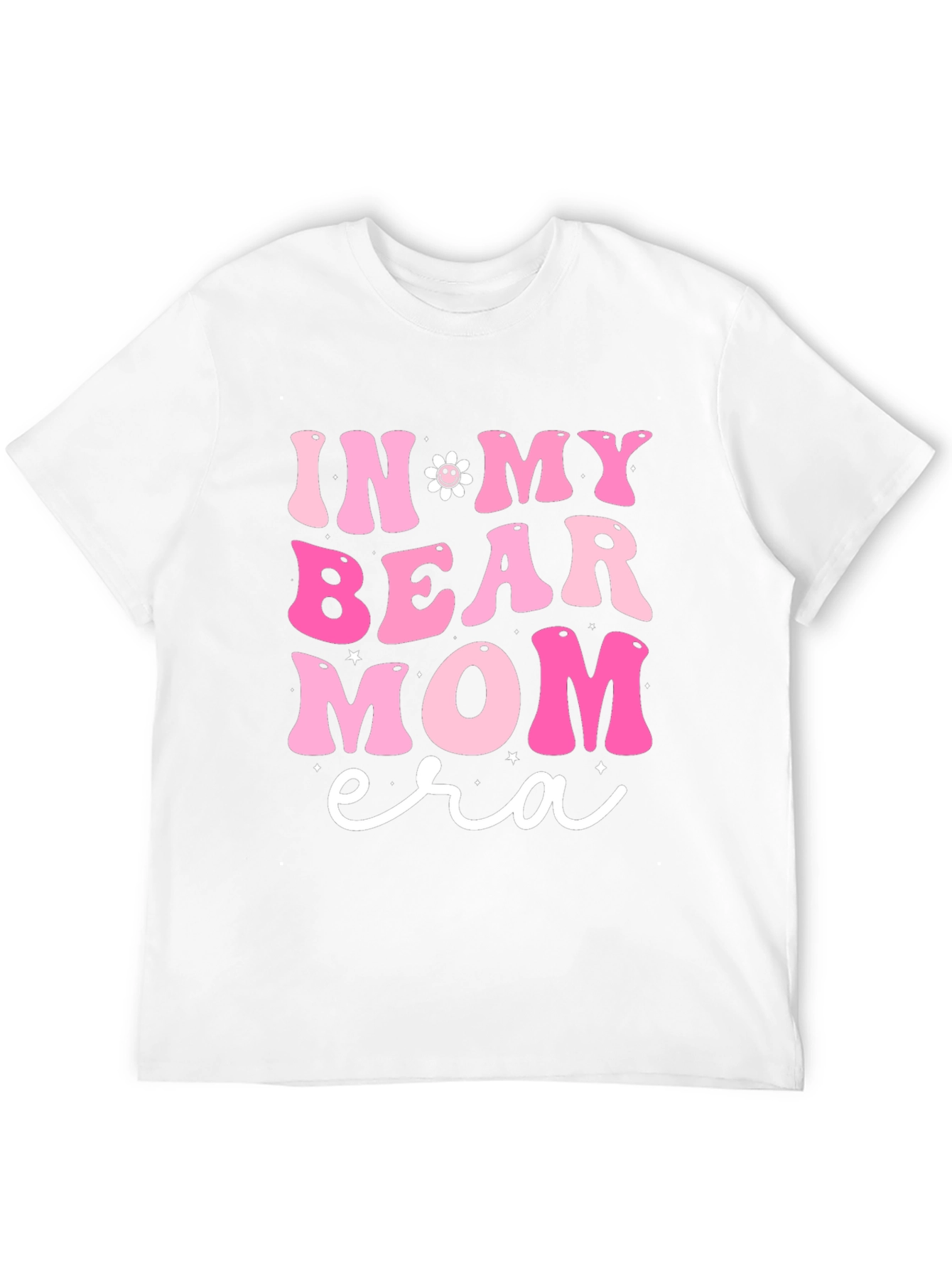 In My Bear Mom Era Black Graphic Tee