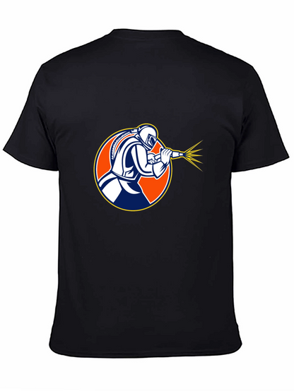Sandblaster Graphic T-Shirt - Black