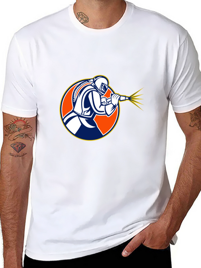 Sandblaster Graphic T-Shirt - Black