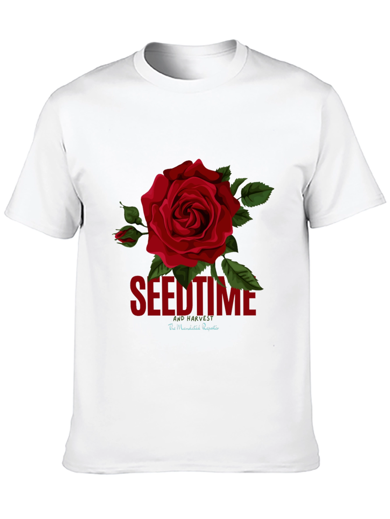 Seedtime and Harvest Rose Graphic Tee