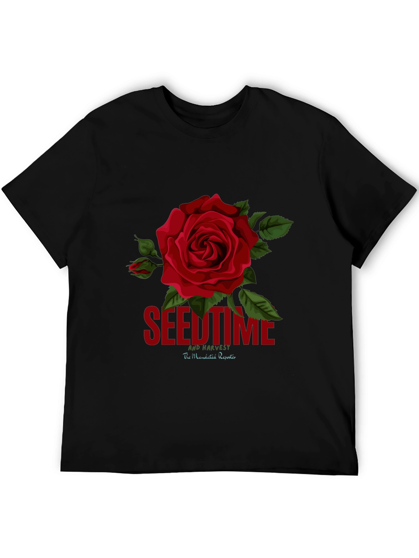 Seedtime and Harvest Rose Graphic Tee