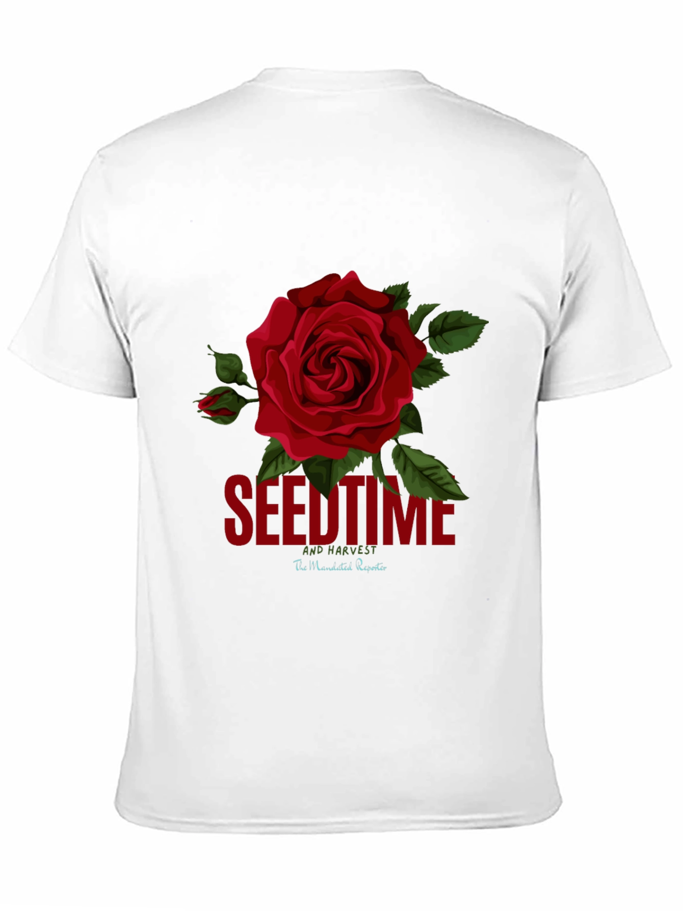 Seedtime and Harvest Rose Graphic Tee