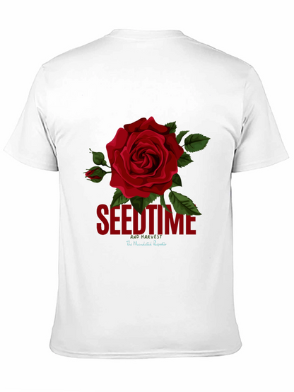 Seedtime and Harvest Rose Graphic Tee