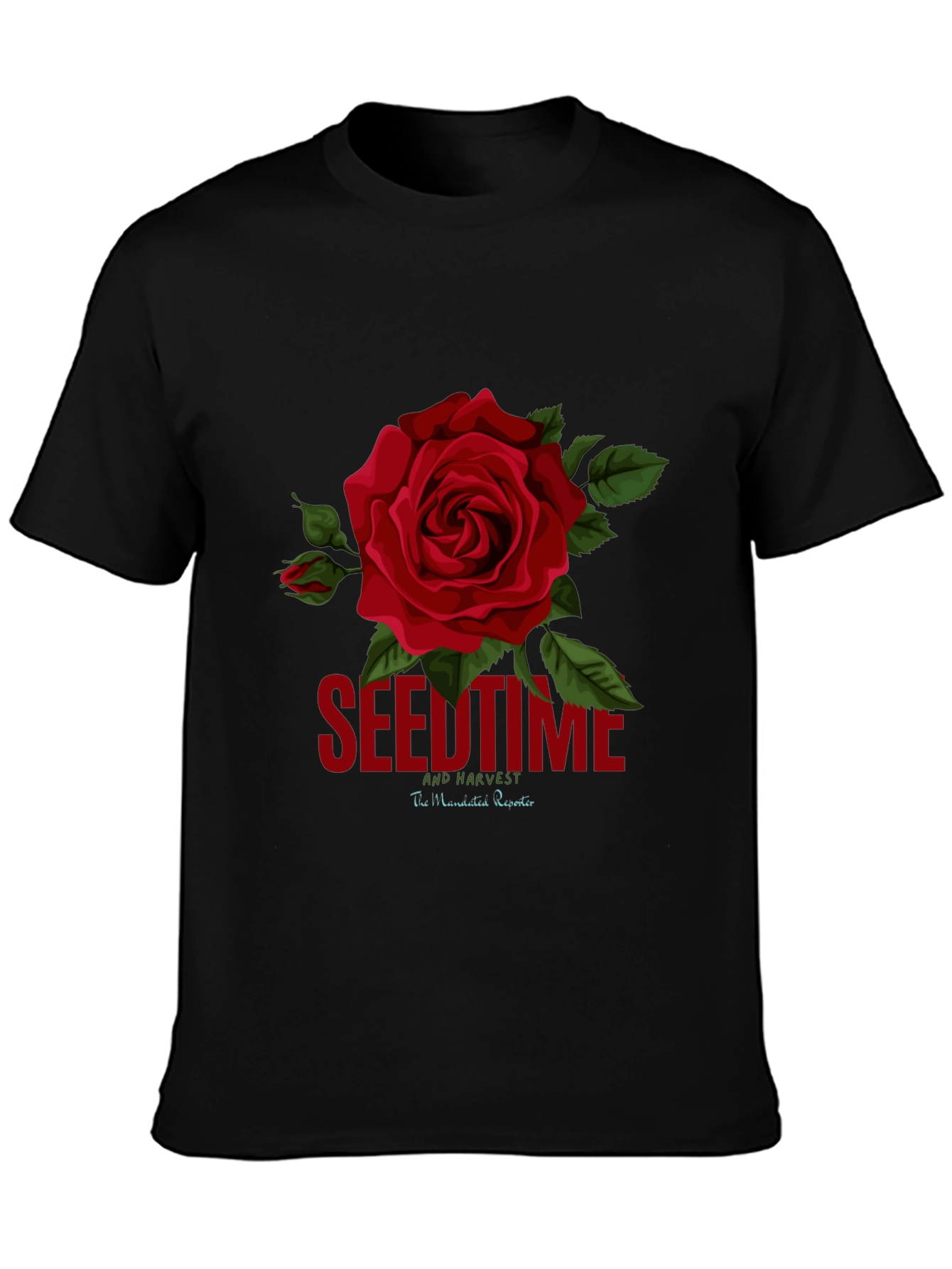 Seedtime and Harvest Rose Graphic Tee