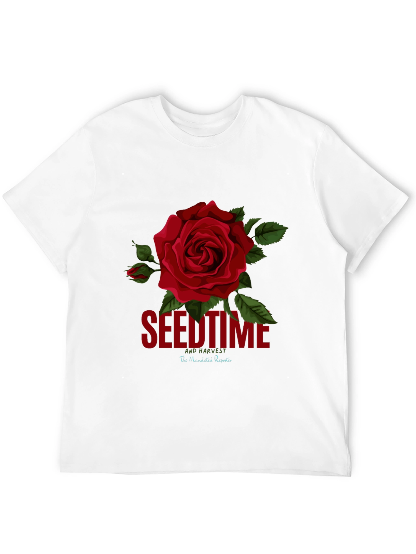 Seedtime and Harvest Rose Graphic Tee