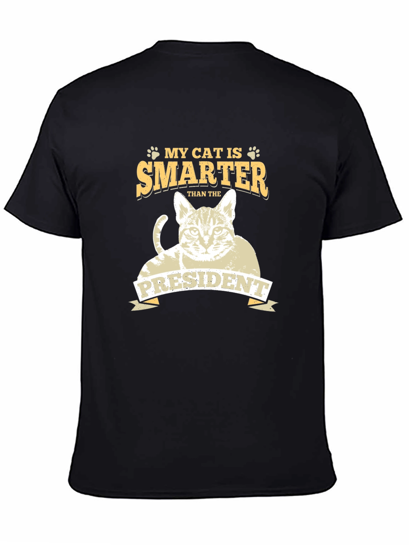 My Cat Is Smarter Than the President Graphic Tee