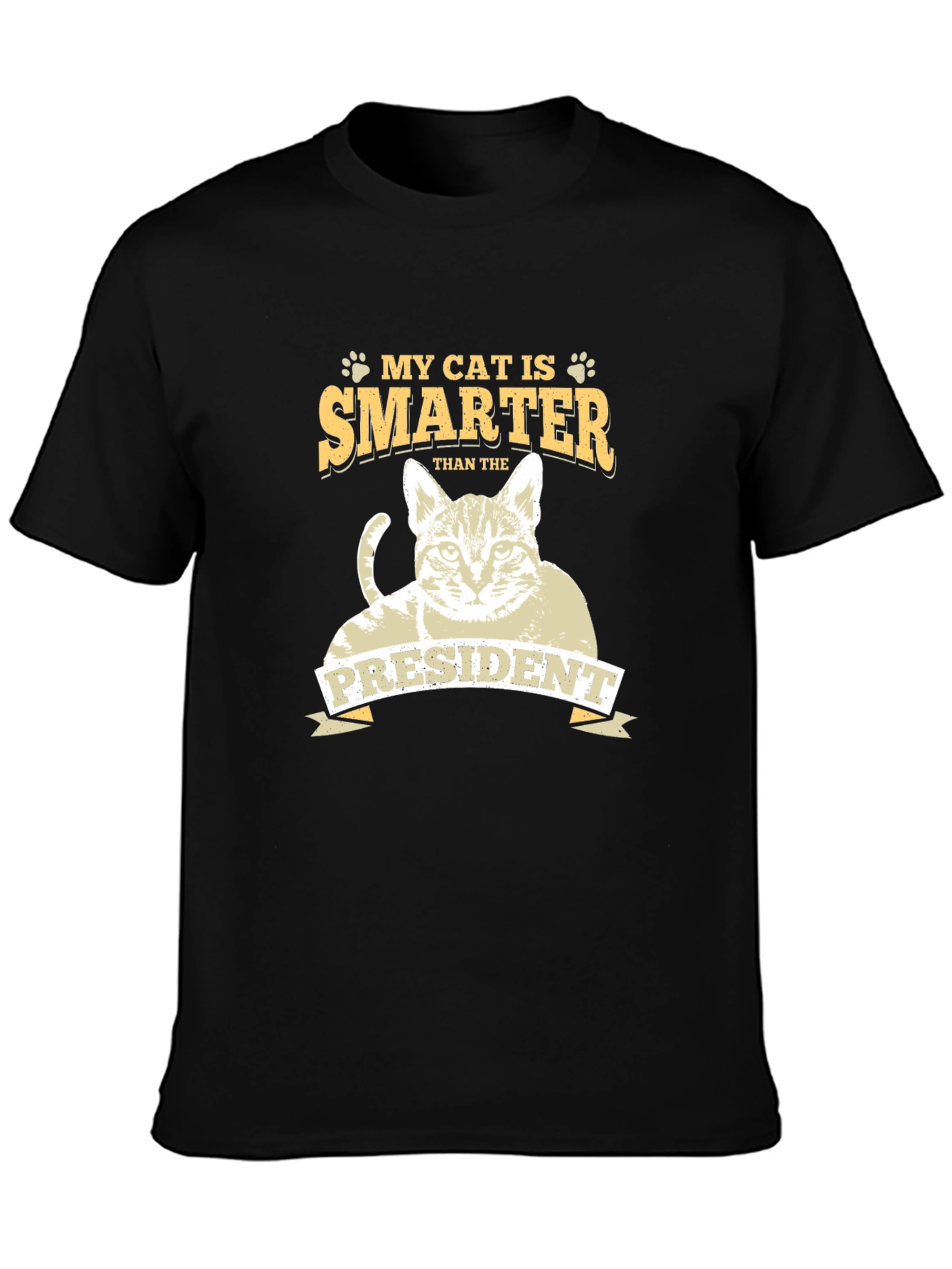 My Cat Is Smarter Than the President Graphic Tee