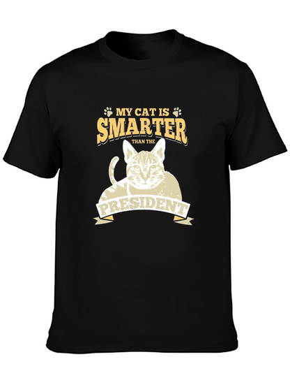 My Cat Is Smarter Than the President Graphic Tee