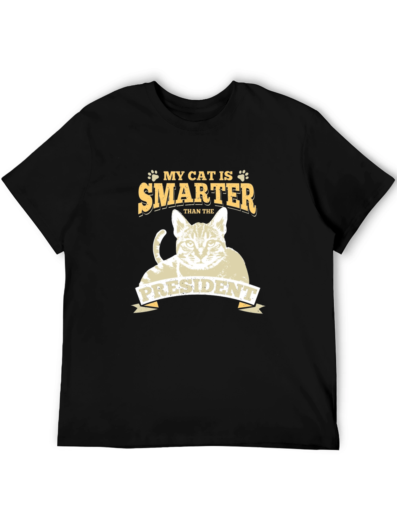 My Cat Is Smarter Than the President Graphic Tee