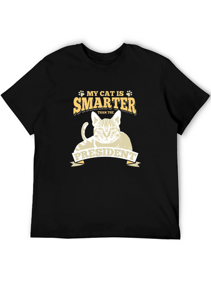 My Cat Is Smarter Than the President Graphic Tee