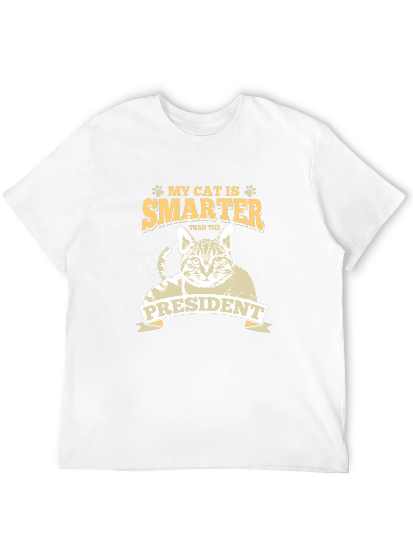 My Cat Is Smarter Than the President Graphic Tee