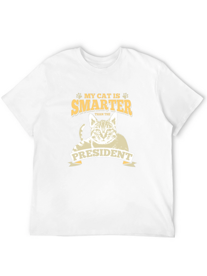 My Cat Is Smarter Than the President Graphic Tee