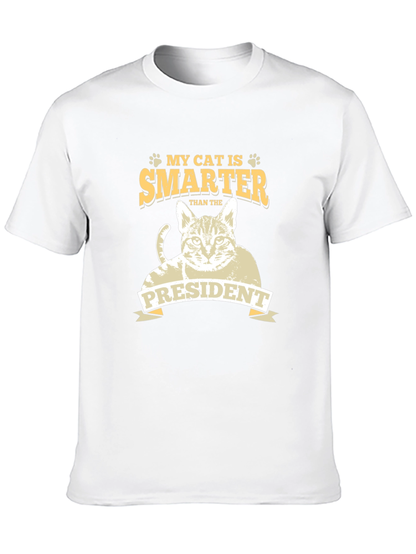 My Cat Is Smarter Than the President Graphic Tee