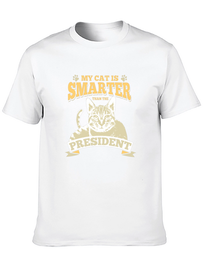 My Cat Is Smarter Than the President Graphic Tee