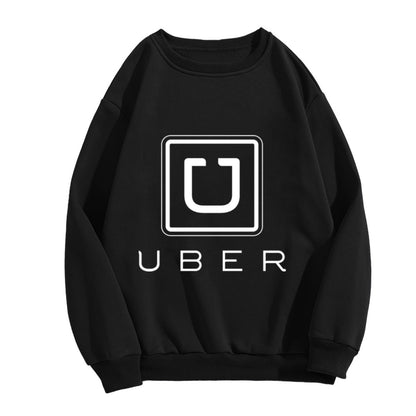 Minimalist Uber Brand Crewneck Sweatshirt