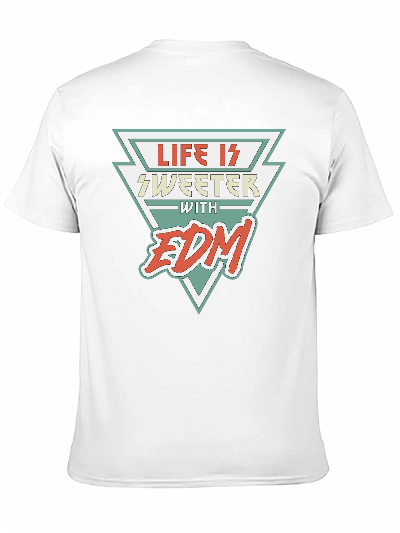 Life is Sweeter with EDM Black T-Shirt