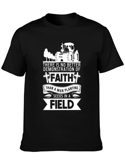 Faith Field T-Shirt: Planting Seeds of Belief
