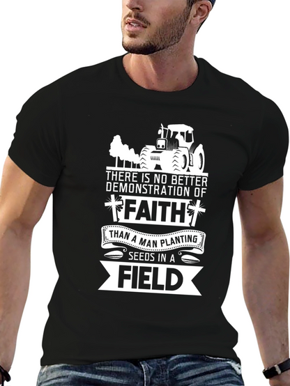 Faith Field T-Shirt: Planting Seeds of Belief