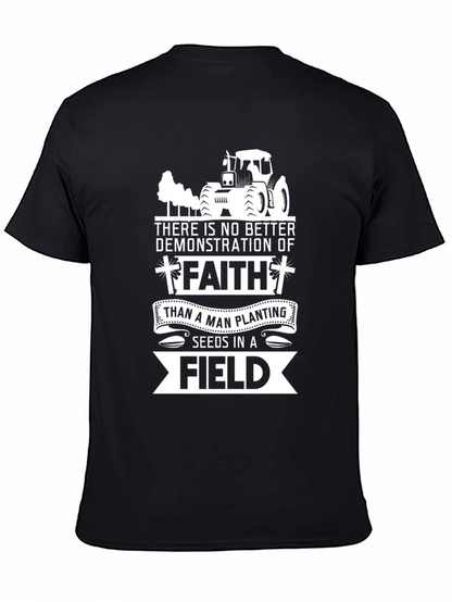 Faith Field T-Shirt: Planting Seeds of Belief