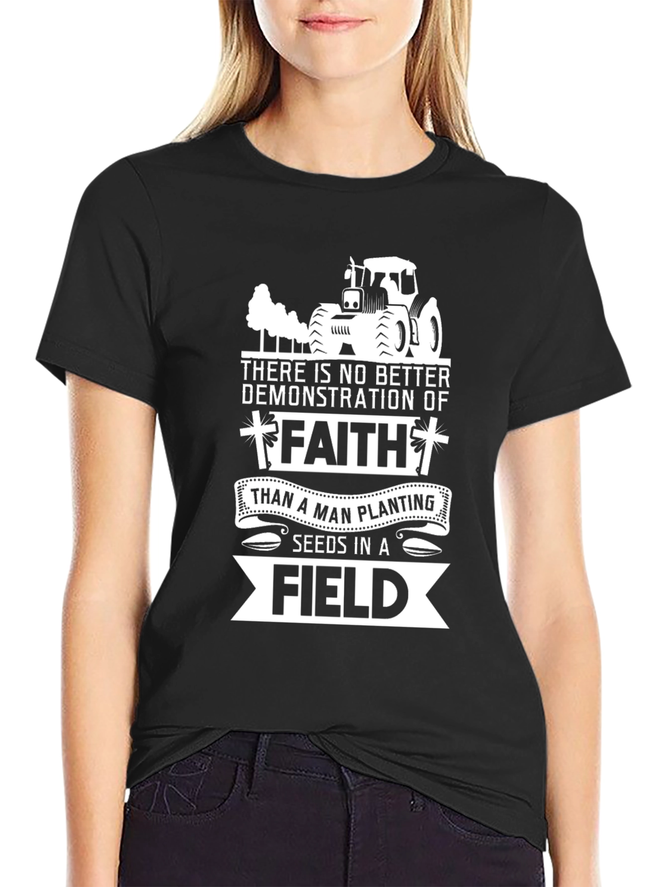 Faith Field T-Shirt: Planting Seeds of Belief