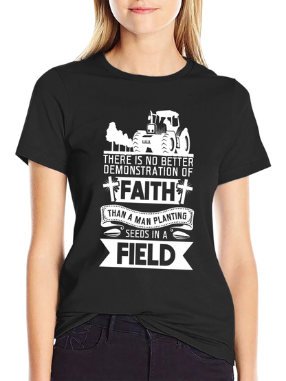 Faith Field T-Shirt: Planting Seeds of Belief