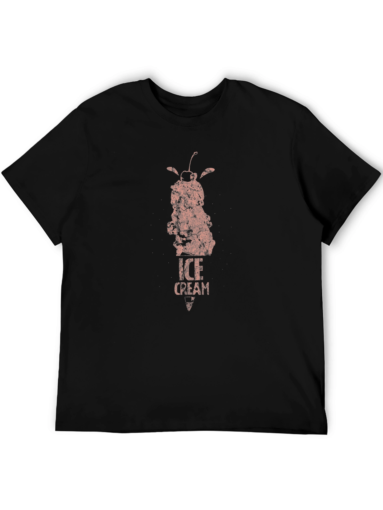 Ice Cream Graphic Tee - Unique Retro Design