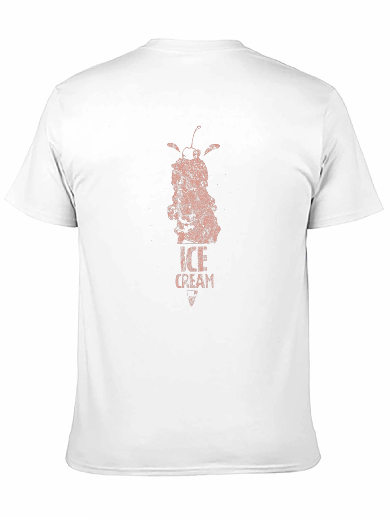 Ice Cream Graphic Tee - Unique Retro Design